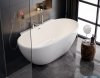 ScandiBath Mandal wanna wolnostojąca/przyścienna 170x85cm + syfon klik-klak Q360S-1701